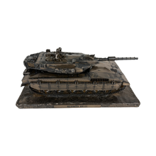 Cold cast bronze military presentation piece Israeli Makava main battle tank gift