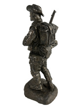 World War Two Chindit cold cast military presentation gift statue sculpture