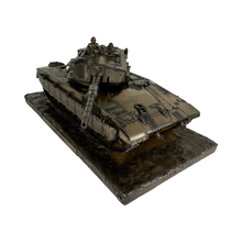 Cold cast bronze military presentation piece Israeli Makava main battle tank gift