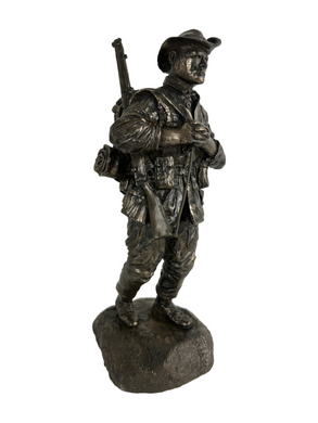 World War Two Chindit cold cast military presentation gift statue sculpture