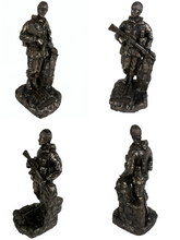 SAS Special Air Service Trooper Cold Cast Bronze Military Statue