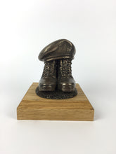 Boots and Beret Bronze British Army Military Presentation Gift