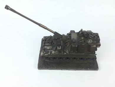 AS-90 self propelled gun Iraq war Afghanistan Brtish Army Royal Artillery Military Statue 