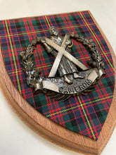 Queen’s Own Cameron Highlanders Military Wall Plaque